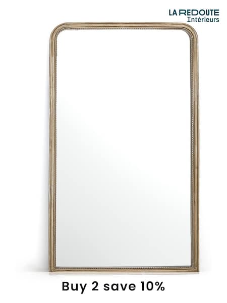 La Redoute Intérieurs Aged Gold Afsan Solid Mango Mirror (AR9185) | £550