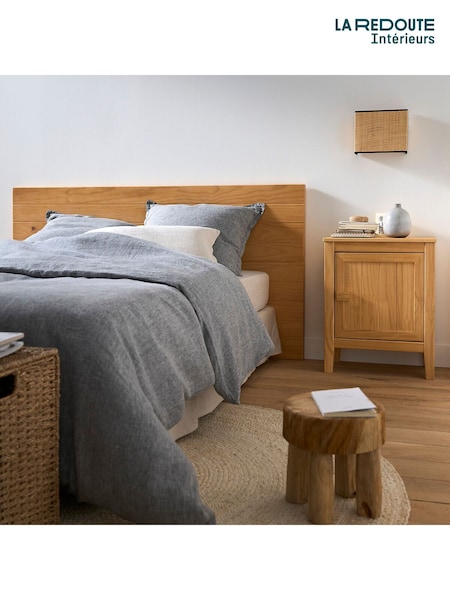 La Redoute Intérieurs Light Wood Jalun Brushed Solid Pine Super King Headboard (AR9186) | £245