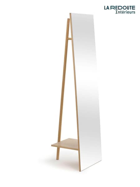 La Redoute Intérieurs Natural Adargi Standalone Mirror with Hanging Rail (AR9187) | £260