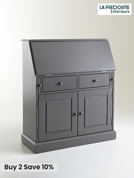 La Redoute Intérieurs Charcoal Betta Secretary Desk (AR9189) | £450