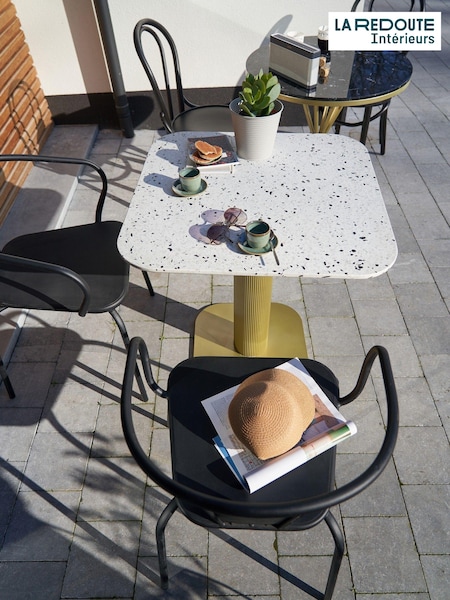 La Redoute Intérieurs Terrazzo Bistro Metal & Garden Table (AR9215) | £340
