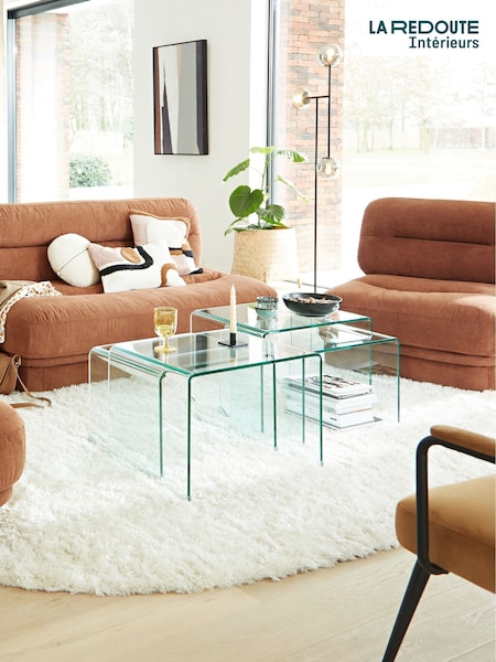 La Redoute Intérieurs Clear Joan Nesting Coffee Tables (AR9220) | £295