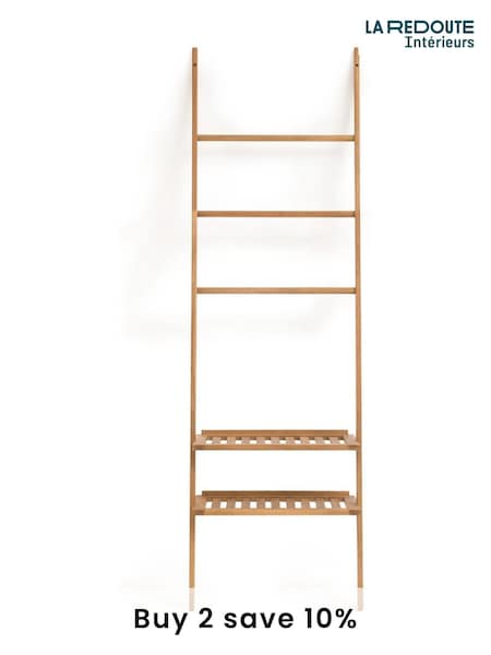 La Redoute Intérieurs Acacia Kiari Teak Finish Oiled Ladder Shelf (AR9243) | £65
