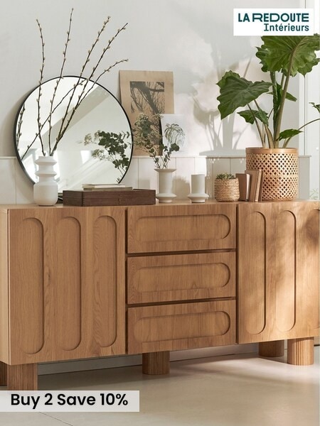 La Redoute Intérieurs Oak Cannelo Oak Veneered Sideboard (AR9258) | £825