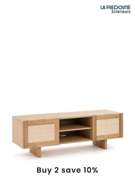 La Redoute Intérieurs Arty Oak and Cane TV Unit (AR9663) | £600