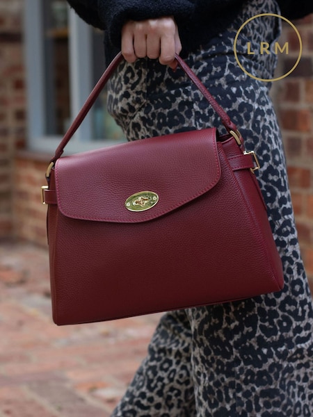 LRM Goods Personalised Leather Eliza Handbag (AR9675) | £129