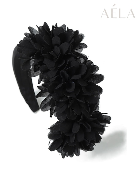 Aela Padded Flower Aliceband (AR9755) | £20