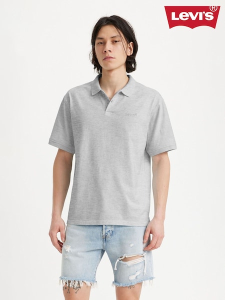 Levi's® Grey 100% Cotton Authentic Polo Shirt (AT0210) | £45