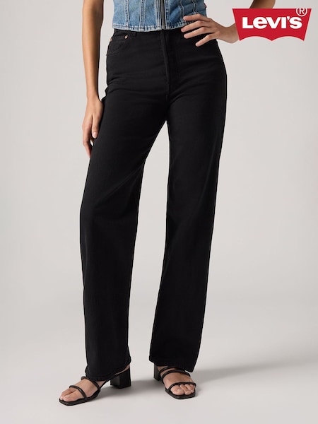 Levi's® Black Ribcage Full-Length Jeans (AT0322) | £110