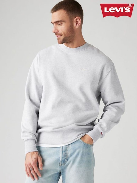 Levi's® Grey Authentic Crew Neck Sweat Top (AT0370) | £60