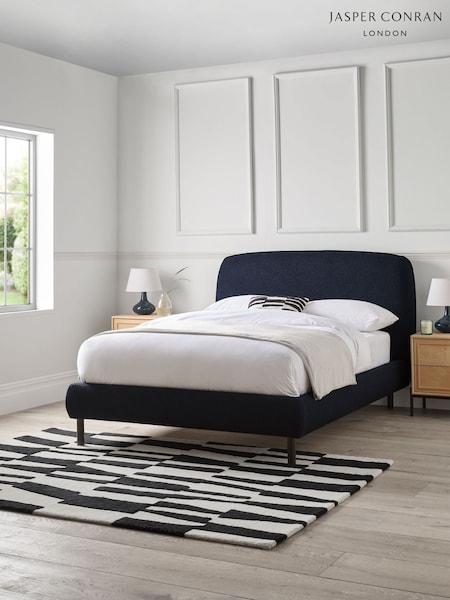 Jasper Conran London Navy Aden Bed (AT0395) | £599 - £649