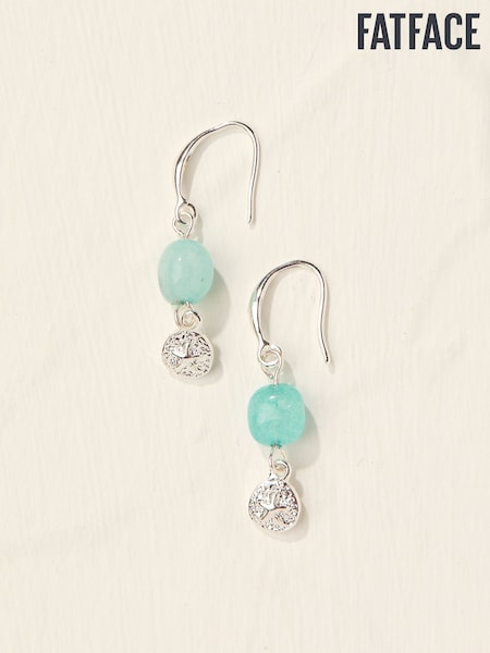 FatFace Turquoise Blue MCS Earrings (AT0454) | £12.50