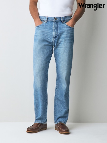 Wrangler Jungle Jasper Straight Fit Frontier Jeans (AT0704) | £85