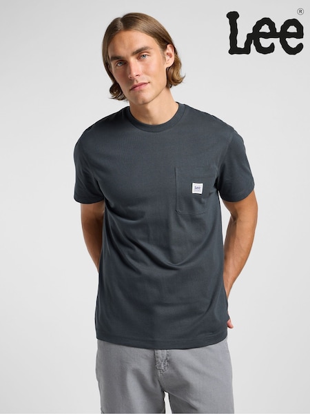 Lee Black WW Pocket 100% Cotton T-Shirt (AT0715) | £30