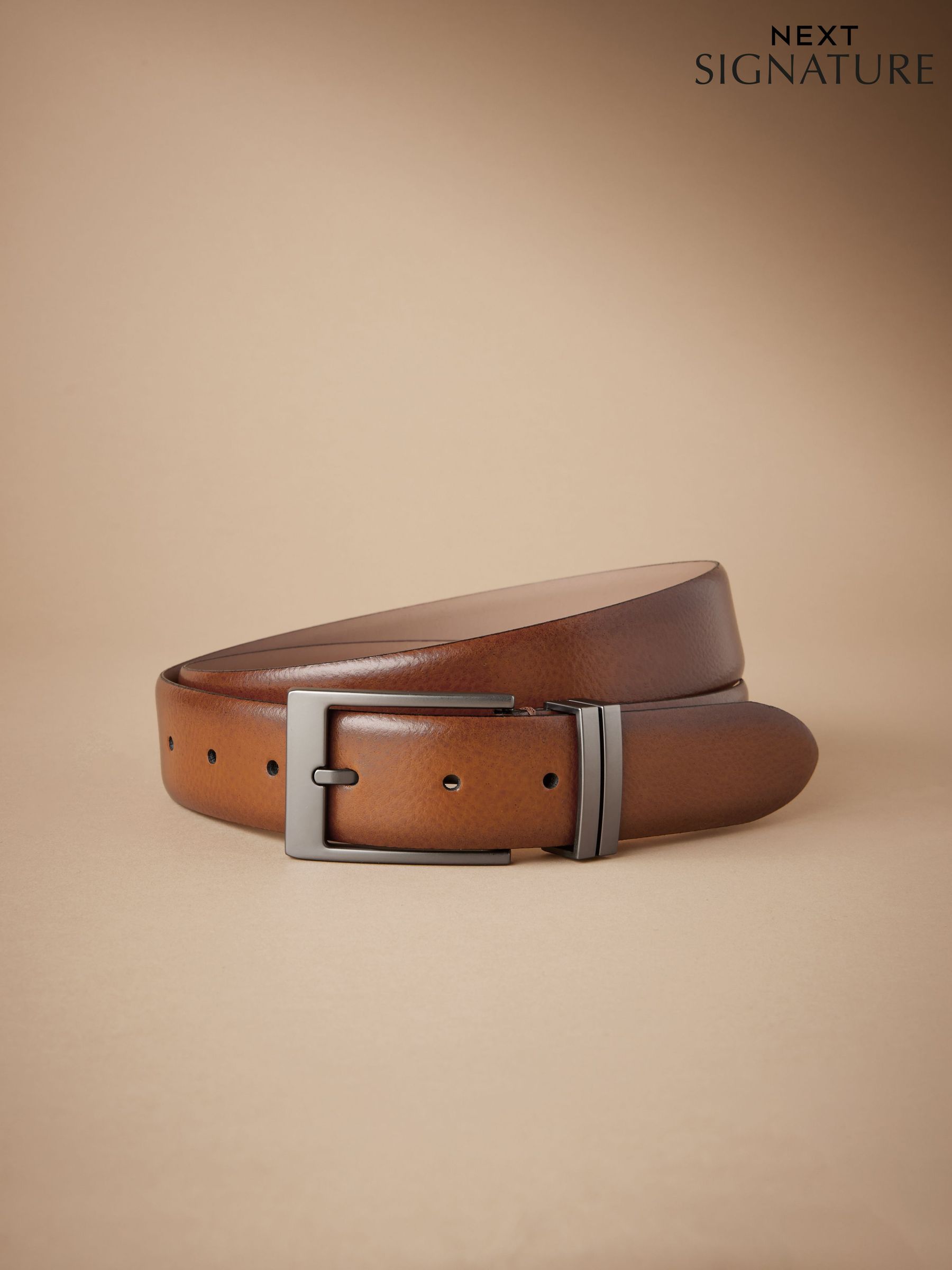 Buy Men s Brown Formal Belts Online Next UK