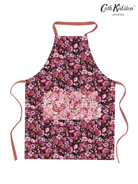 Cath Kidston Pink Archive Ditsy Easy Adjust 100% Cotton Apron (AT0993) | £25