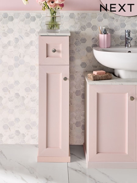 Pink Farnley Small Storage Console Cabinet (AT1437) | £110