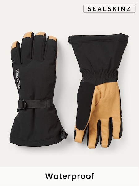 Sealskinz Fransham Waterproof Thermal Ski Gauntlet Gloves (AT1478) | £70