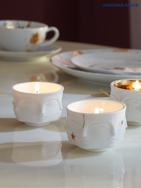 Jonathan Adler White Muse Votive Candle Holder (AT1569) | £30