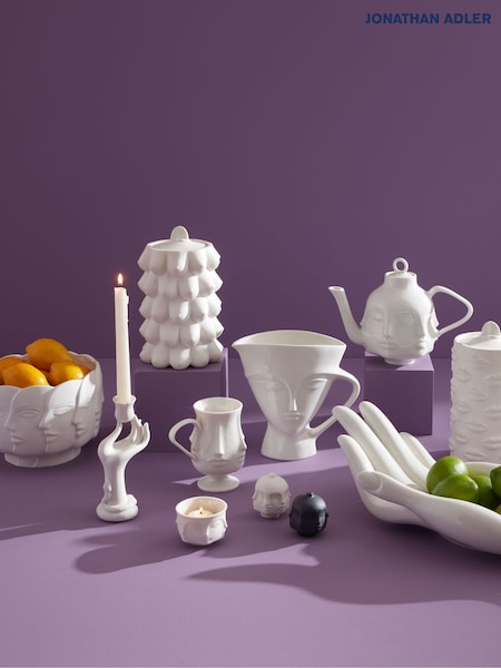 Jonathan Adler White Eve Candle Holder (AT1572) | £85