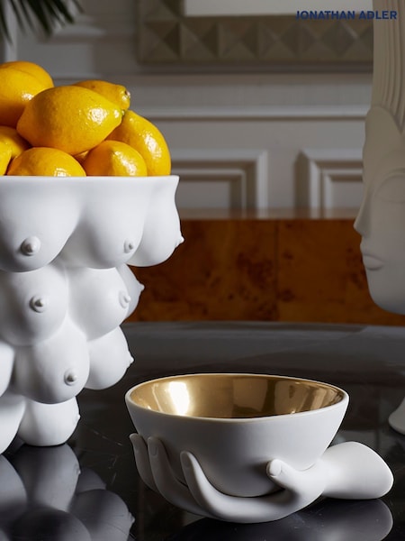 Jonathan Adler Gold Eve Accent Bowl (AT1584) | £165