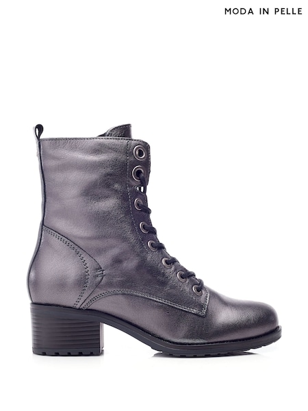 Moda in Pelle BEZZIE LACE UP LEATHER ANKLE BOOT (AT1873) | £139