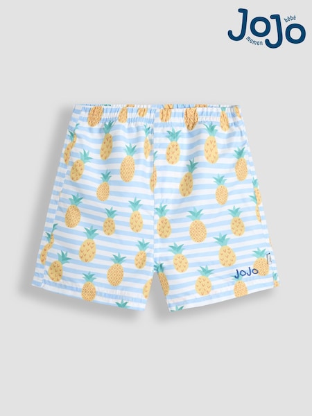 JoJo Maman Bébé Stripe Print Swim Shorts (AT2020) | £17 - £19