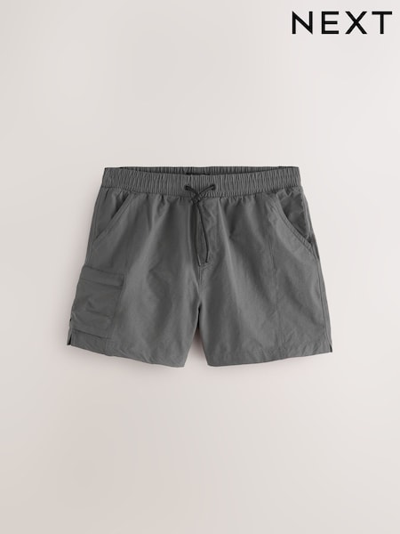 Grey Fashion Cargo Swim Shorts (AT2284) | £26