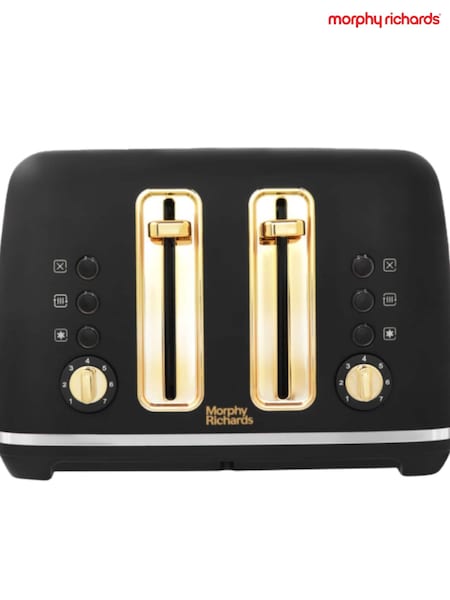 Morphy Richards Black Accents 4 Slice Toaster (AT2344) | £80