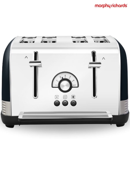 Morphy Richards Black Venture Retro 4 Slice Toaster (AT2364) | £65