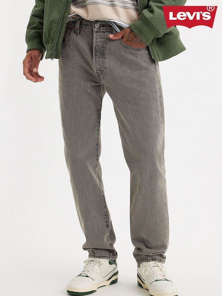 Levi's® Grey Original Fit  501® 100% Cotton Jeans (AT2880) | £100
