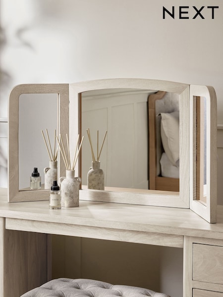 Sadie Solid Mango Wood Mirror