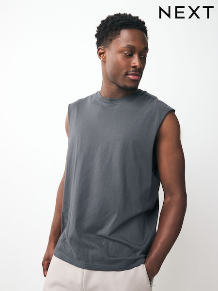 Grey Slate Tank Top Vest (AT3016) | £8