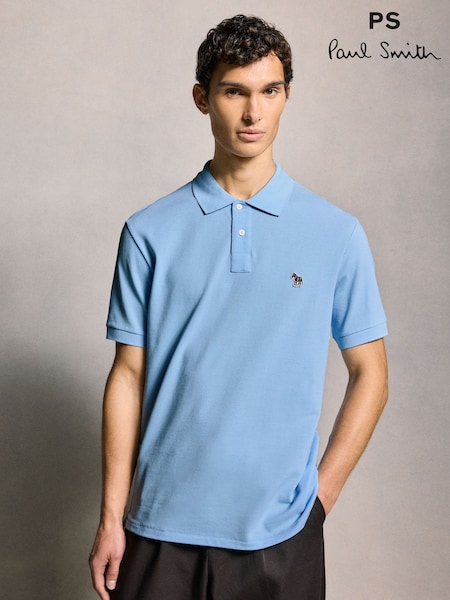 PS Paul Smith Logo Pique Polo Shirt (AT3103) | £85