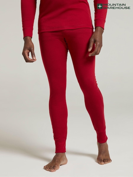 Mountain Warehouse Red Talus Mens Thermal Leggings (AT3554) | £20