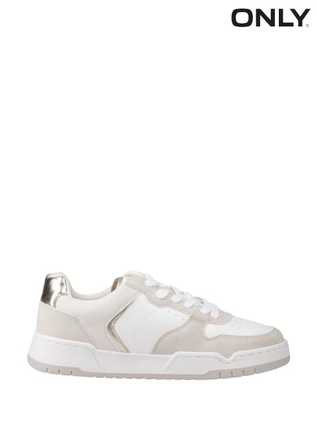 ONLY Cream Swift-1 Sneakers (AT3951) | £50