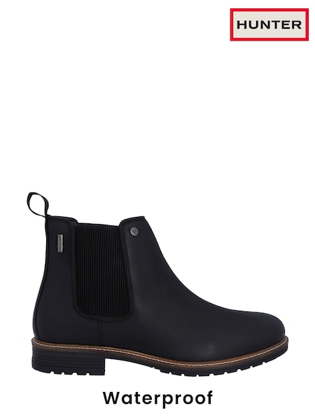Hunter Waterproof Jura Dealer Black Boots (AT3974) | £125