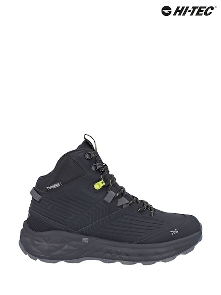 Hi-Tec Fuse Trek Mid Hiking Black Boots (AT4003) | £85