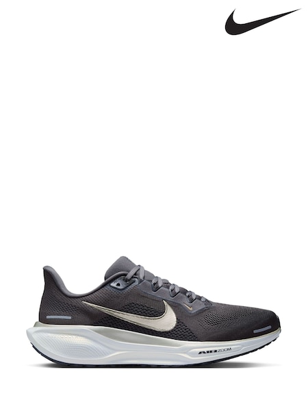 Nike Black/Gold Pegasus 41 Road Running Trainers (AT4010) | £130
