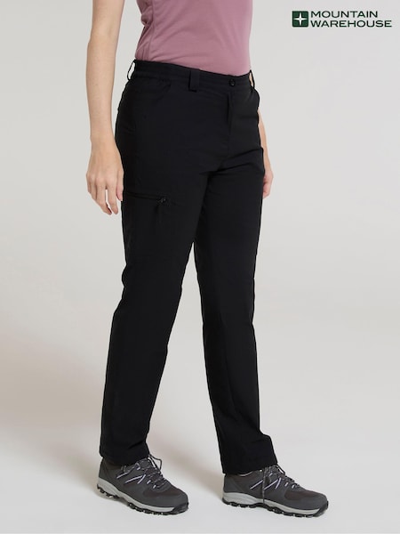 Mountain Warehouse Black Winter Hiker Stretch Womens Trousers (AT4029) | £56