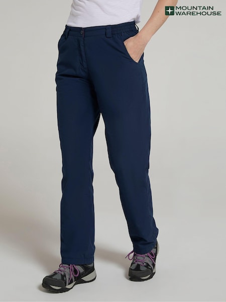 Mountain Warehouse Blue Winter Trek II Womens Trousers (AT4033) | £48