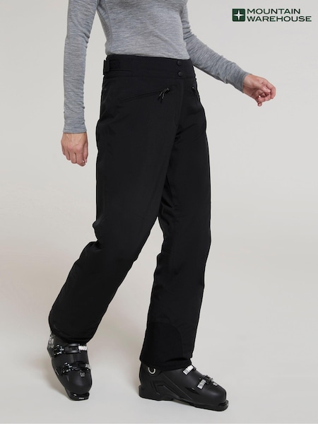 Mountain Warehouse Black Isola II Womens Extreme Waterproof Ski Trousers (AT4047) | £128