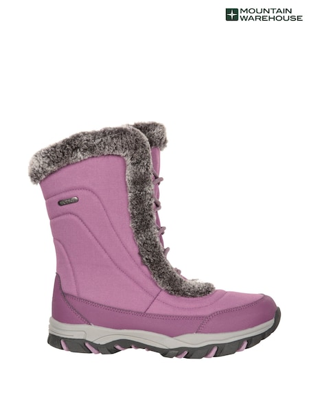 Mountain Warehouse Purple Womens Ohio Snow Boots (AT4138) | £64