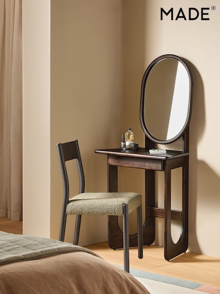 MADE.COM Dark Brown Arlo Console Dressing Table (AT4433) | £499