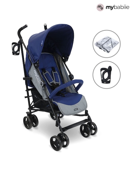 My Babiie Blue MB02 Lightweight Stroller (AT4516) | £100