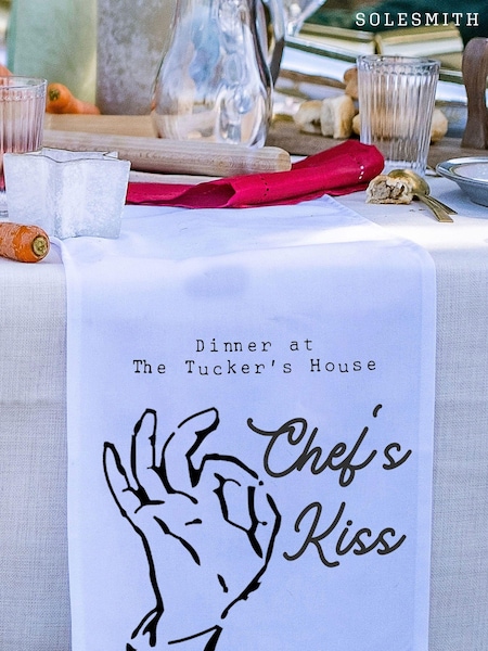 Personalised Table Runner by Solesmith (AT5150) | £30
