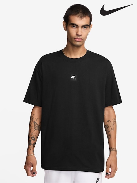 Nike Black Sportswear Air Tab Logo T-Shirt (AT5161) | £38