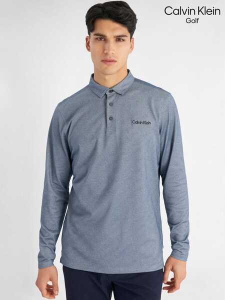 Calvin Klein Golf Medina Long Sleeve Polo Shirt (AT5226) | £50