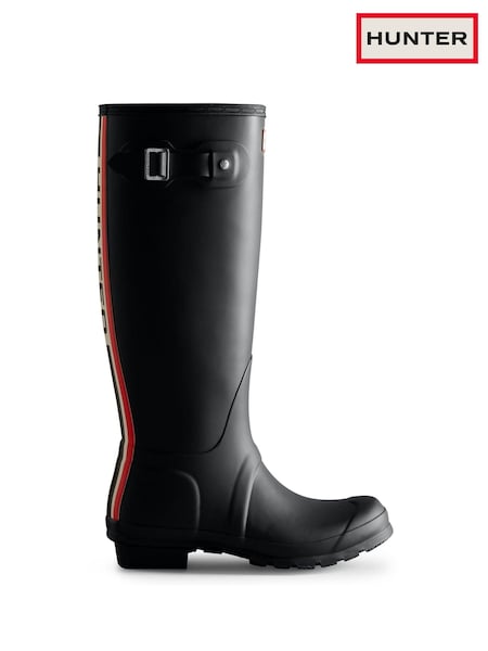 Hunter Womens Original Tall Black Wellington Boots (AT5353) | £130