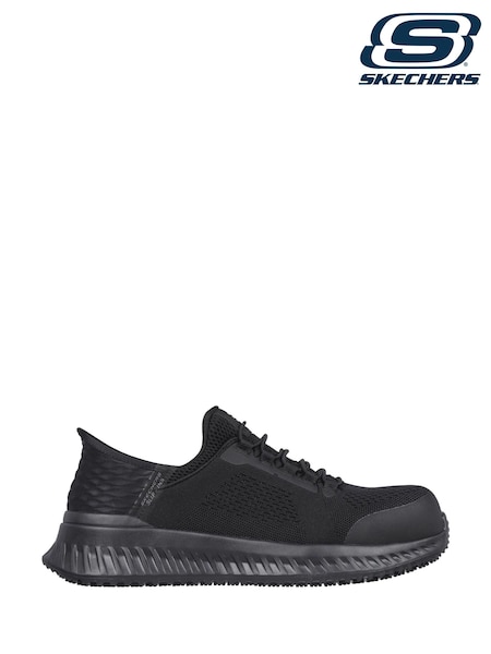 Skechers Black Tilido Fletchit CT Safety Trainers (AT5356) | £109